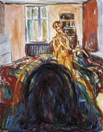 Self-Portrait During the Eye Disease I - Edvard Munch