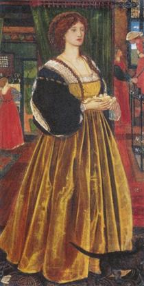 Clara von Bork - Edward Burne-Jones