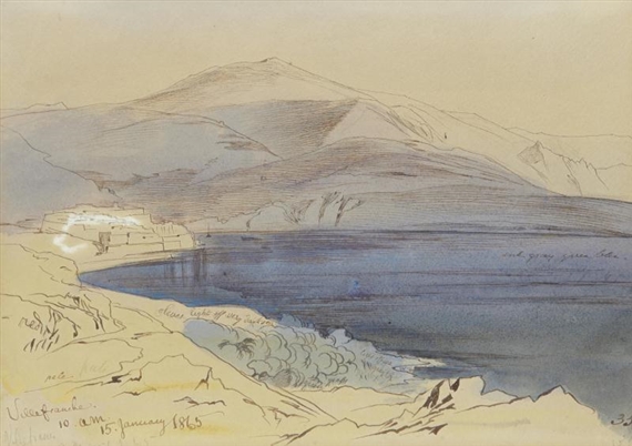 Villefranche, 1865 - Едвард Лір