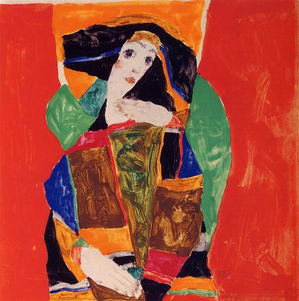 Портрет жінки, 1912 - Егон Шиле
