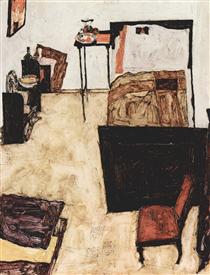 Schiele's Room in Neulengbach - Egon Schiele
