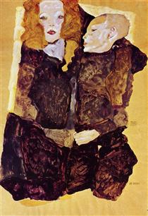 The Brother - Egon Schiele