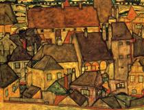 Yellow City - Egon Schiele