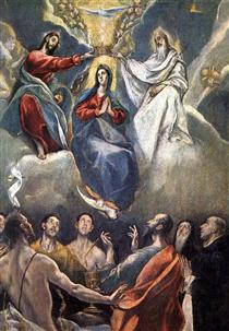 Coroação da Virgem Maria - El Greco