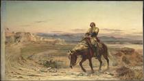 The remnants of an army, Jellalabad, January 13, 1842 - Елізабет Томпсон