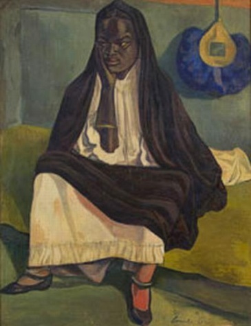 Portrait of a Woman, 1919 - Эмиль Бернар