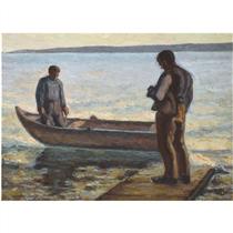 Two fishermen - Эммануэл Заирис