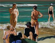 Scenes From Late Paradise The Drink - Eric Fischl