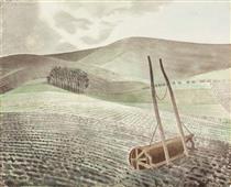 Downs in winter - Eric Ravilious