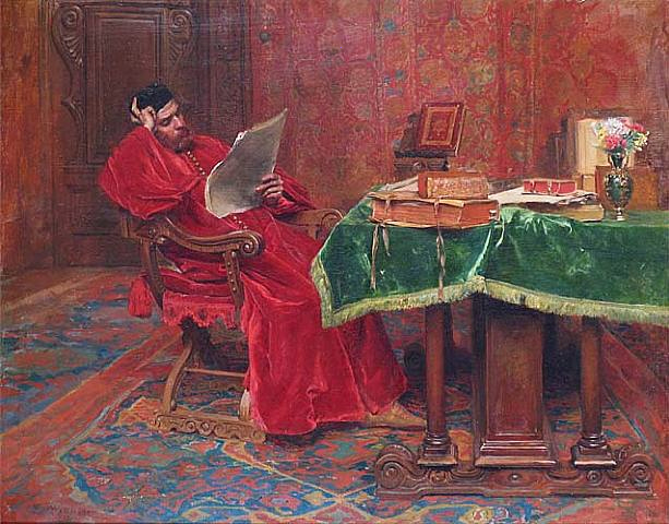 The Philosopher, 1878 - Жан-Луи-Эрнест Месонье
