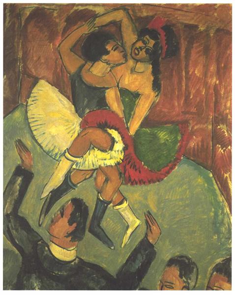 Dance of Negros - Ernst Ludwig Kirchner