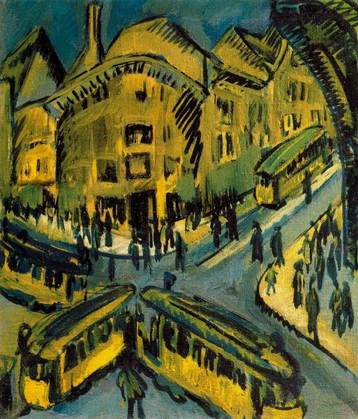 Nollendorfplatz, 1912 - Ernst Ludwig Kirchner