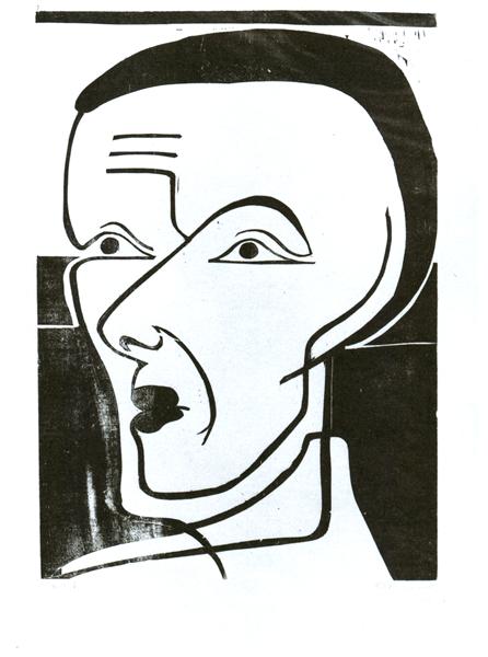 Self-portrait, 1932 - Ернст Людвіг Кірхнер