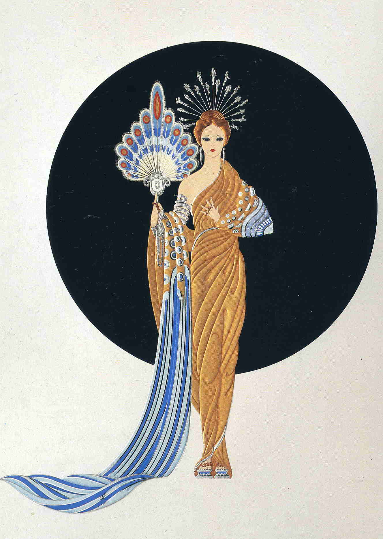 Athena - Erte - WikiArt.org - encyclopedia of visual arts