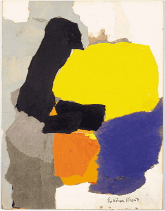 Collage with Yellow, Blue and Orange, 1963 - Esteban Vicente