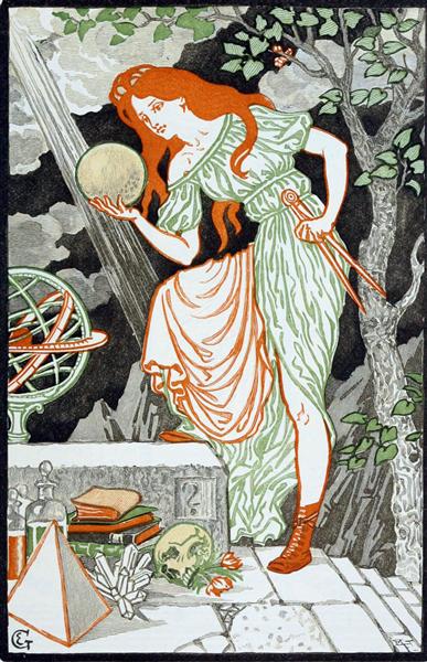 Woman Science - Eugène Grasset