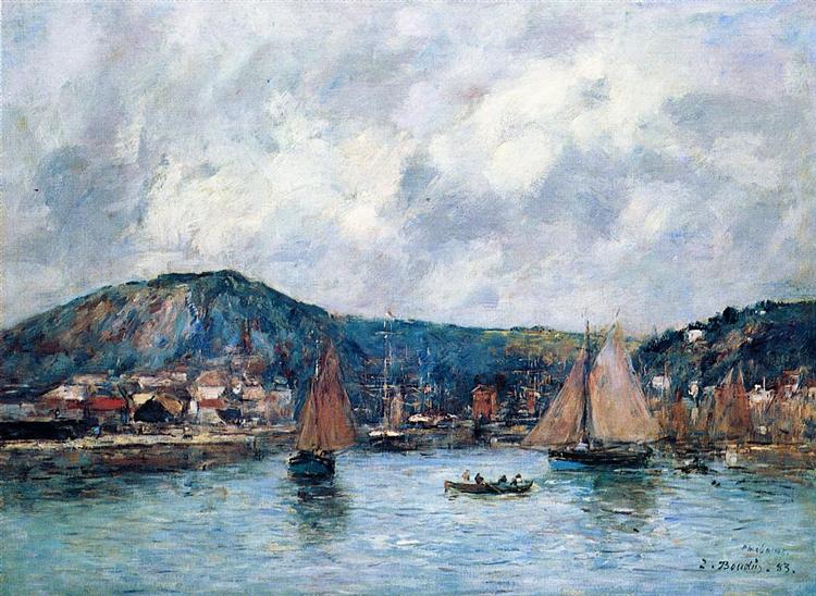 Cherbourg, 1883 - Эжен Буден