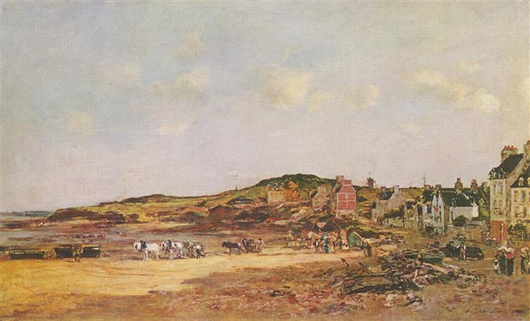 Portrieux, 1874 - Eugene Boudin