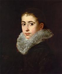 Portrait of a Young Woman - Єва Гонсалес