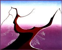 Desert Tree - Eyvind Earle
