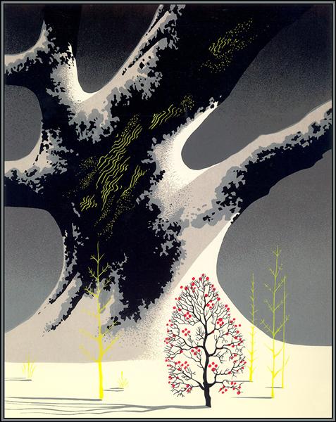 Winter Oak, 1999 - Eyvind Earle