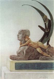 The Sphinx - Félicien Rops