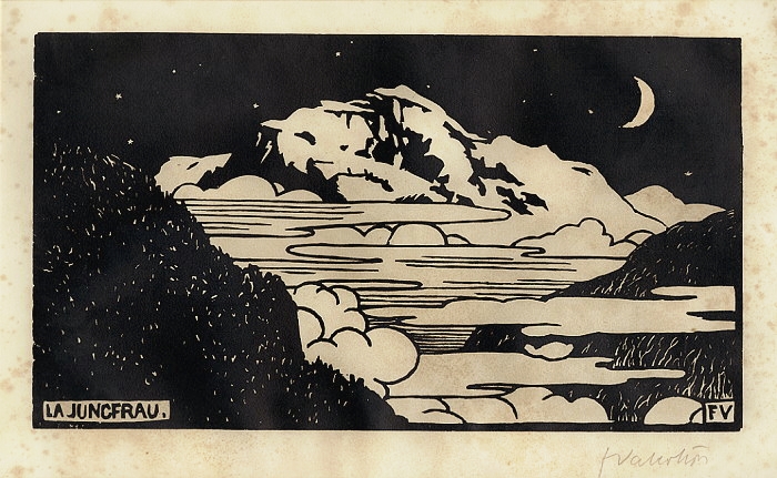 Jungfrau, 1892 - Феликс Валлотон
