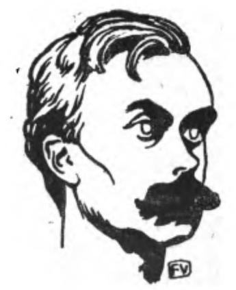 Portrait of French writer Léon Bloy, 1898 - Felix Vallotton