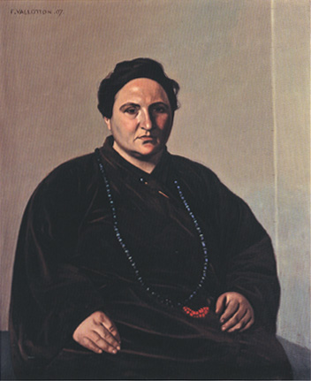 Portrait of Gertrude Stein, 1907 - Феликс Валлотон