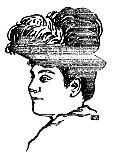 Portrait of Matilde Serao, 1891 - Félix Vallotton