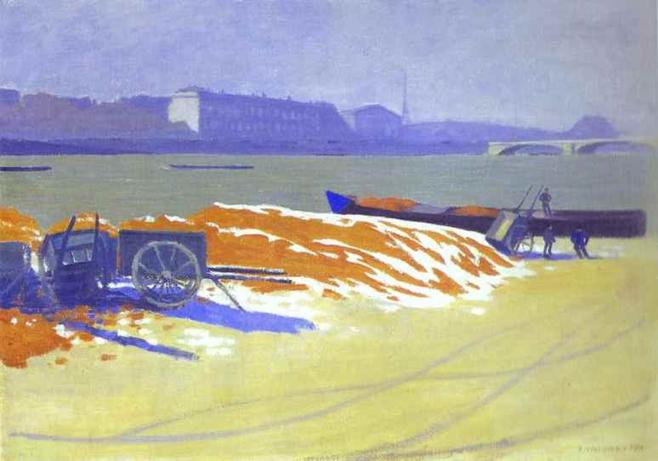 Red Sand and Snow, 1901 - Феликс Валлотон