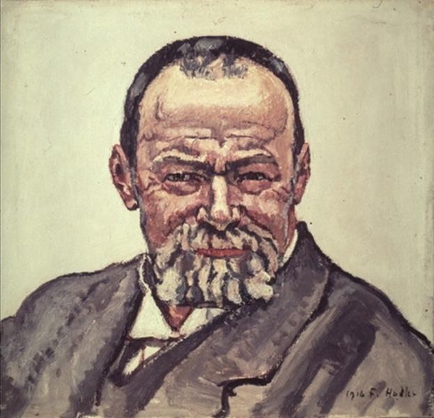 Self portrait, 1916 - Фердинанд Ходлер