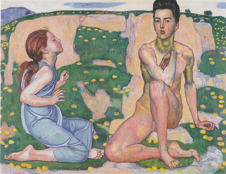 Spring, 1901 - Ferdinand Hodler