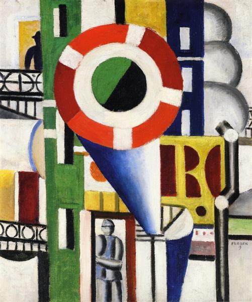A Disc in the City, 1919 - Фернан Леже