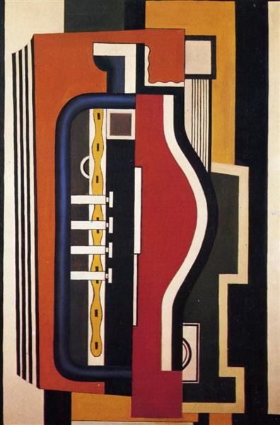 Accordion, 1926 - Фернан Леже