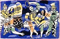 Acrobats and clowns - Fernand Léger