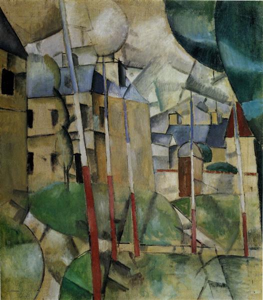 Landscape, 1912 - 1913 - Fernand Leger