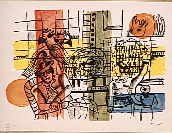 The bird market - Fernand Léger
