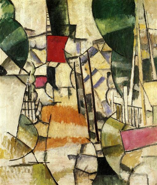 The level Crossing, 1912 - Fernand Léger
