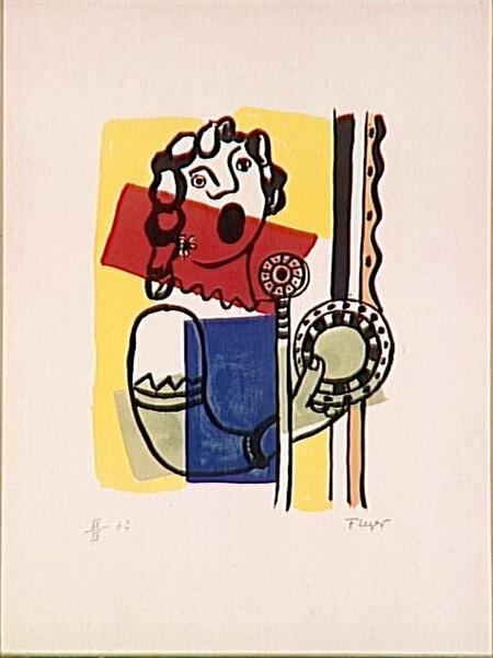 The singer on the radio - Fernand Léger