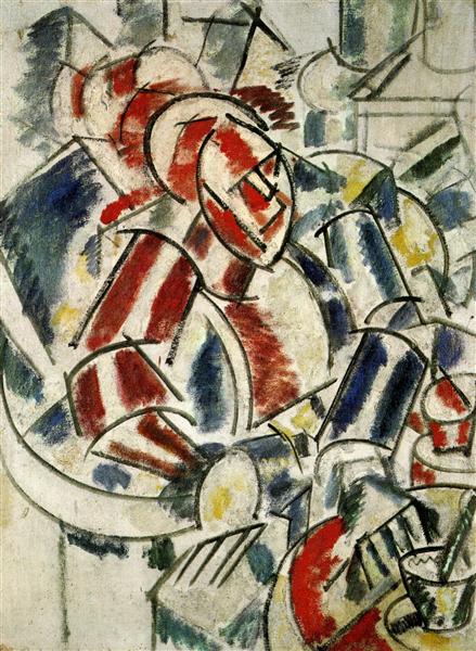 The Woman with the armchair, 1913 - Fernand Leger
