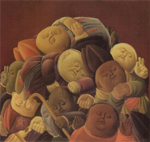 Dead Bishops, 1965 - Fernando Botero