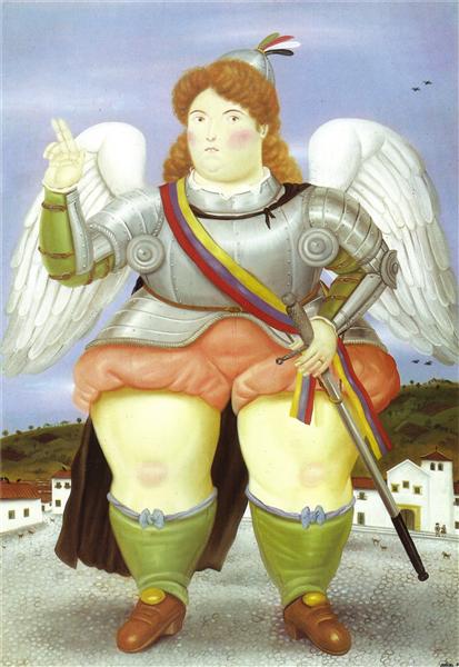 The Archangel Gabriel, 1986 - Fernando Botero