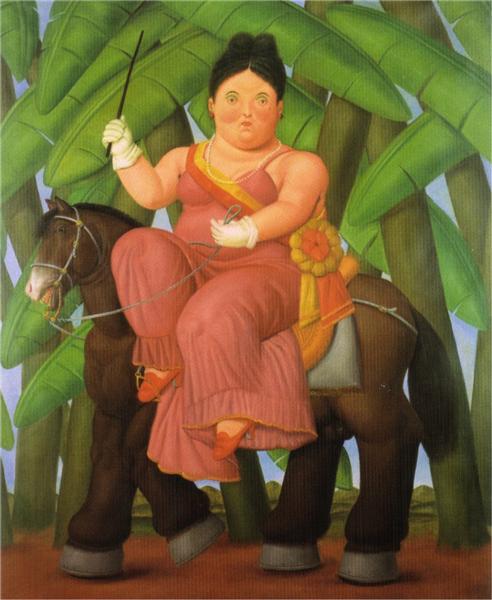 The President and First Lady (2), 1989 - Fernando Botero