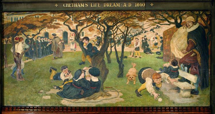 Chetham's Life Dream - Ford Madox Brown