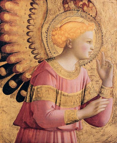 Archangel Gabriel Annunciate, 1431 - 1433 - Fra Angelico