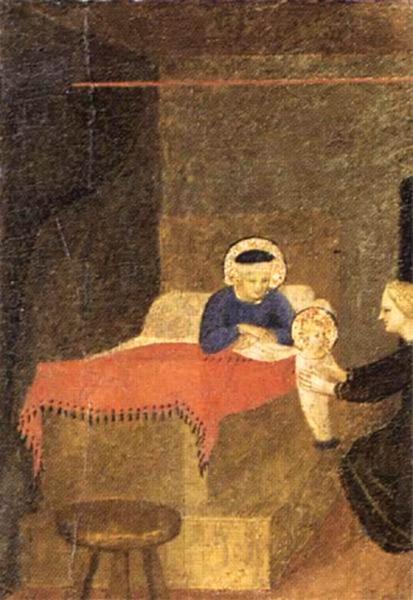 Birth of the Virgin, 1433 - 1434 - Фра Анджеліко