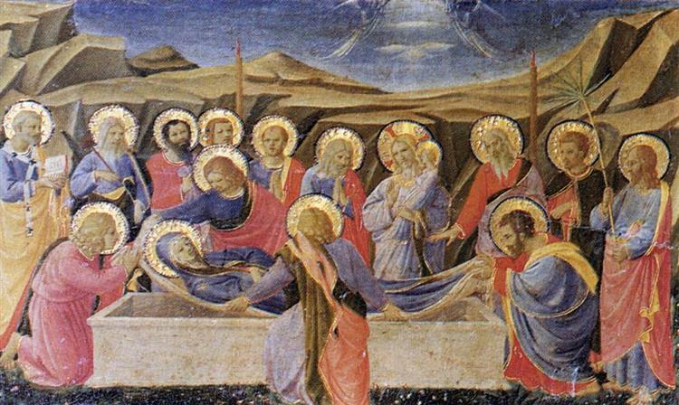 Death of the Virgin, 1433 - 1434 - Фра Анджеліко