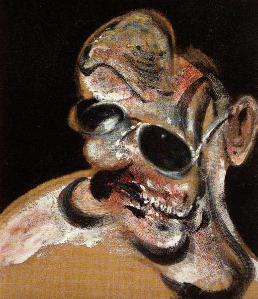 Портрет мужчины в очках III, 1963 - Френсис Бэкон