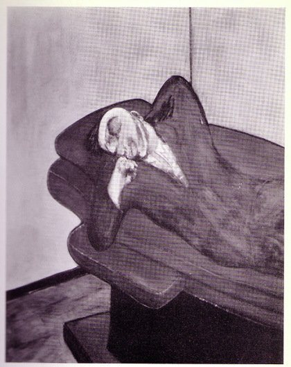 Лежащая фигура, 1958 - Френсис Бэкон